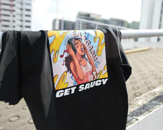 Crew Neck Eargasm Printed T-shirt